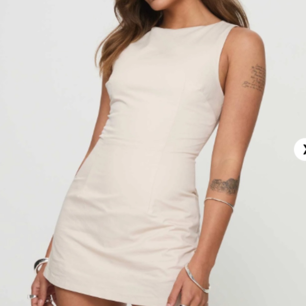 Princess Polly | Yumika Romper Cream (Size 6) VIRAL TIKTOK ROMPER